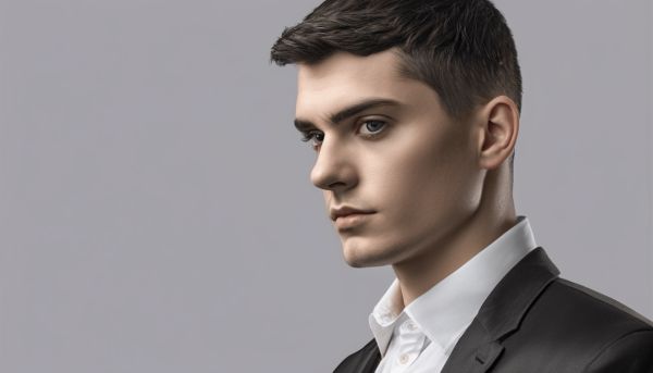 Adoptez la coupe César homme pour un style intemporel